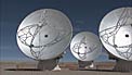 ALMA antennas at Chajnantor