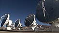 ALMA antennas on Chajnantor move in unison
