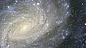 Panorering hen over et nyt VLT-billede af spiralgalaksen NGC 1187