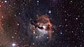 Zoom na direção da Nebulosa da Gaivota (IC 2177)