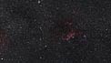 Zooming in on the wings of the Seagull Nebula