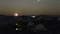 Moon Sets Over La Silla Observatory