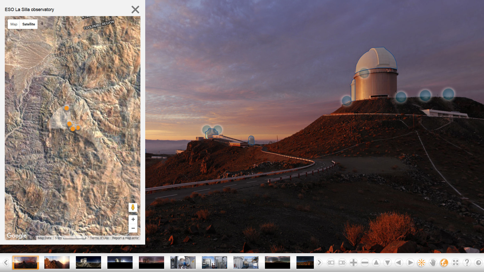 Virtual Paranal