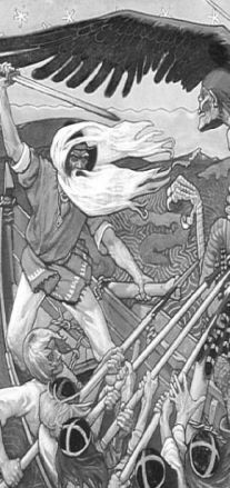 The defence of Sampo by Akseli Gallen-Kallela.
Image: credit: Wikipedia