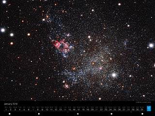 January – The Milky Way’s tidy galactic neighbour