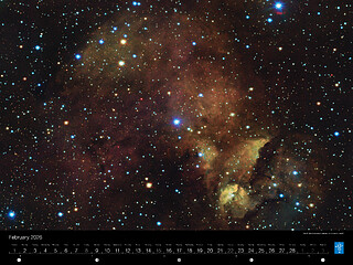 February — Running Chicken Nebula