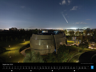 September — Comet Tsuchinshan-ATLAS meets the ESO Supernova