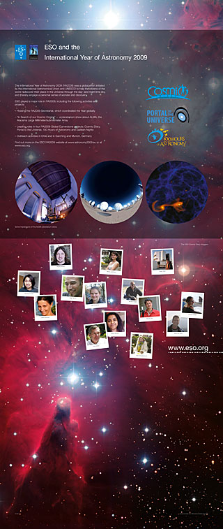 International Year of Astronomy Exhibition Panel (standard, English)