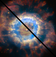 Images de NGC 6369 acquises avec et sans l’AOF