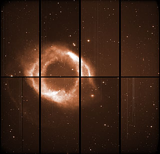 The Helix Nebula with WFI