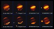 Kometen Shoemaker-Levy 9:s nedslag på Jupiter 1994
