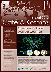 Póster del Café & Kosmos del 15 de mayo de 2012