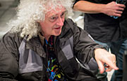 El astrofísico y estrella de rock Brian May visita Paranal