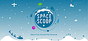 Banner der Neuen Space Scoop-Webseite