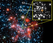 Snímek centra Galaxie