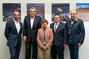 High-level guests at the ProChile event at ESO Supernova