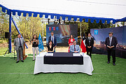Participants signing the agreement between ESO and Chile to promote scientific and technological cooperation with the ELT