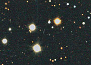Comet 67P/Churyumov-Gerasimenko's motion in the sky