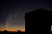El Cometa y los telescopios