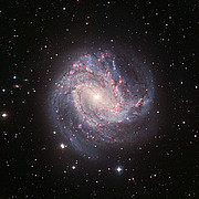 Spiral galaxy Messier 83*