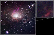 La galaxia Circinus y la posición de SN 1996cr