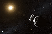 Asteroid Barbara (artist's impression)