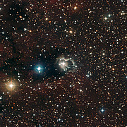 Reflection nebula around HD 87643