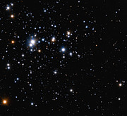 Widest adaptive optics view of the open star cluster Trumpler 14