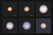 Gallery of exoplanets with retrograde orbits (artist's impression)