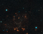Wide-field view of part of the Large Magellanic Cloud