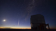 Christmas comet Lovejoy captured at Paranal