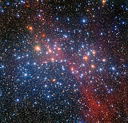 Den färgglada stjärnhopen NGC 3532