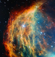 Medusatågen fotograferet af ESOs VLT