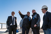 rimer ministro de Italia visita el Observatorio Paranal de ESO