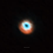 Imagem ALMA do disco transitório da HD 135344B