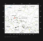 Der Zwergstern PDS 70 im Sternbild Centaurus