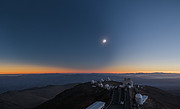 The Sun during totality at La Silla Observatory
