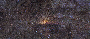 HAWK-I:s vy av Vintergatans centrum