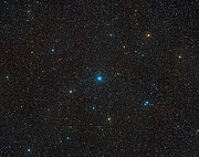 Wide-field view of the region of the sky where HR 6819 is located