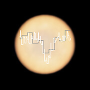 Impronta della fosfina nello spettro di Venere
