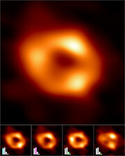 Entstehung des Bildes des schwarzen Lochs im Zentrum der Milchstraße