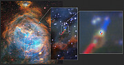 Die Scheibe und der Jet im jungen Sternsystem HH 1177, beobachtet mit MUSE und ALMA