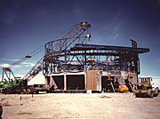 Construction of VLT UT1 enclosure