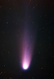La cometa Halley vista da La Silla nel 1986