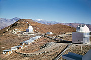 Einblicke in die Vergangenheit - das La Silla-Observatorium damals und heute (historische Aufnahme)