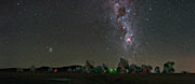 Die Milchstraße über ALMA als UHD-Panorama