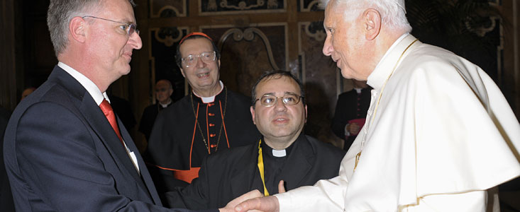 El Director General de ESO visita el Vaticano
