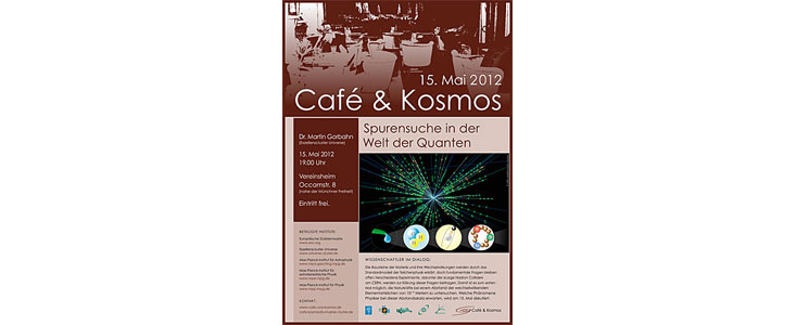 Poster zu Café & Kosmos am 15. Mail 2012