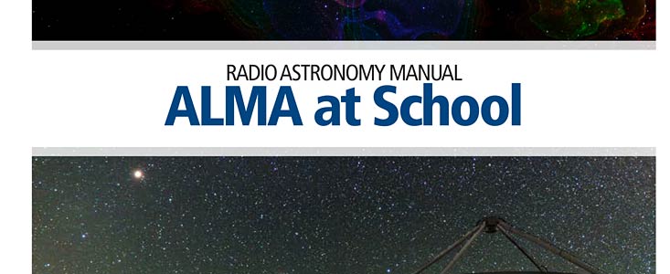 Portada del manual de radioastronomía de ALMA