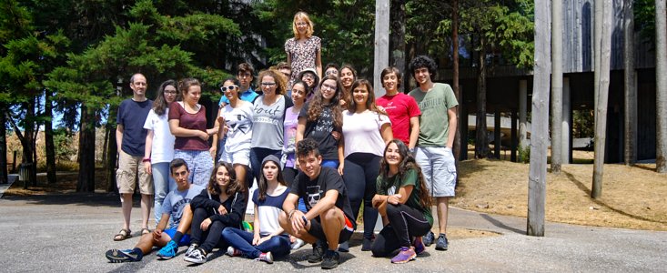 AstroCamp students